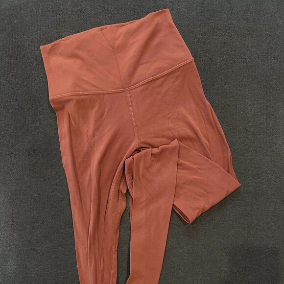 Lulu Lemon 28" Align Leggings - Orange - Picture 1 of 3